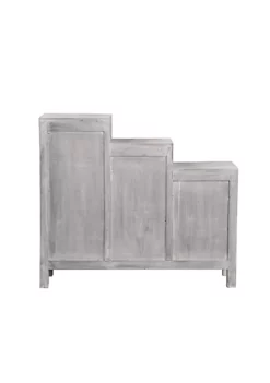 The Hamptons Collection 41" Distressed Light Gray Sunset Trading Three-Tiered Shutter Cabinet 5 The Hamptons Collection 41" Distressed Light Gray Sunset Trading Three-Tiered Shutter Cabinet -Cheap GUESS® Store Belk 1025