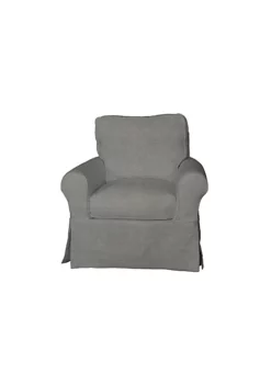 The Hamptons Collection Set of 3 Gray Sunset Trading Horizon Box Cushion Chair Slipcover Performance Fabric 36" 9 The Hamptons Collection Set of 3 Gray Sunset Trading Horizon Box Cushion Chair Slipcover Performance Fabric 36" -Cheap GUESS® Store Belk 1071