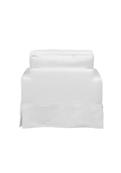 The Hamptons Collection Set of 3 White Box Cushion Chair Slipcover 39” -Cheap GUESS® Store Belk 1085