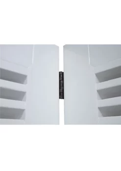 The Hamptons Collection 70" White Louvered Panel Shutter Wood Room Divider -Cheap GUESS® Store Belk 1094