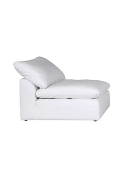 The Hamptons Collection 3-Pieces White Fabric Cloud Puff Sofa Sectional Modular Chair Square Slipcovers 44" -Cheap GUESS® Store Belk 1120