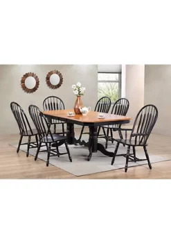 The Hamptons Collection Set of 2 Black Antique Comfort Back Dining Chairs -Cheap GUESS® Store Belk 1234