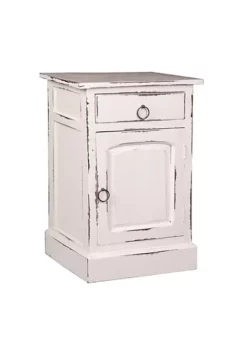 The Hamptons Collection 25.5” Whitewashed Cottage Nightstand