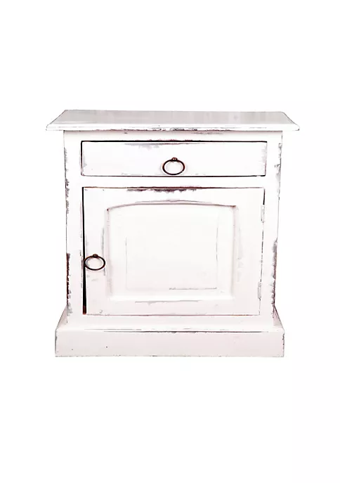 The Hamptons Collection 25.5” Whitewashed Cottage Nightstand 2 The Hamptons Collection 25.5” Whitewashed Cottage Nightstand - Image 2