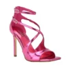 Guess Sella Open Toe Cross Strap Single Sole Heels