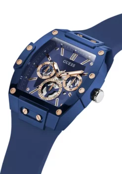 GUESS® Phoenix Blue Silicone Strap Watch -Cheap GUESS® Store Belk 152