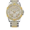 GUESS® Silver And Gold-Tone Showstopping Presence Watch