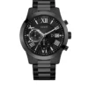 GUESS® Sterling Silver Guess Black Classic Style Watch