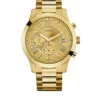 GUESS® Gold-Tone Chronograph Watch