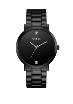 GUESS® Men's Supernova Black Ion Plated Dial Watch -Cheap GUESS® Store Belk 195
