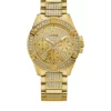 GUESS® Gold-Tone And Crystal Statement Watch