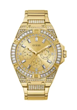 GUESS® 50 Meter Water Resistant Gold Tone Case Stainless Steel Watch 7 GUESS® 50 Meter Water Resistant Gold Tone Case Stainless Steel Watch -Cheap GUESS® Store Belk 330