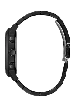 GUESS® 50 Meter Water Resistant Black Case Stainless Steel Watch -Cheap GUESS® Store Belk 349