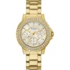 GUESS® Gold Tone Stainless Steel Watch