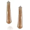 GUESS Gold-Tone Fringe Earrings
