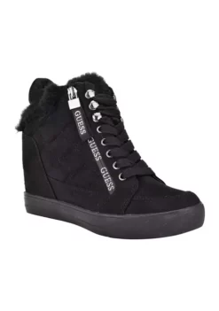 GUESS® Dayli Quilted High Top Sneakers