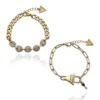 GUESS Gold-Tone Duo Line Bracelets