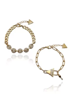 GUESS Gold-Tone Duo Line Bracelets -Cheap GUESS® Store Belk 475