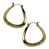 GUESS Gold-Tone Tube Hoop Earrings