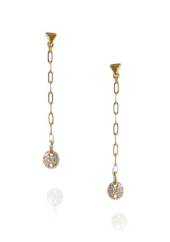 GUESS Gold-Tone Linear Earrings
