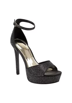 Guess Cadly Embellished Two Piece Platform Dress Sandals -Cheap GUESS® Store Belk 544
