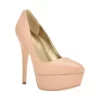 Guess Cador Platform Almond Toe Pumps