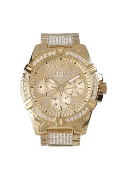 Guess Men's Frontier U0799G2 Gold Stainless-Steel Quartz Fashion Watch -Cheap GUESS® Store Belk 602