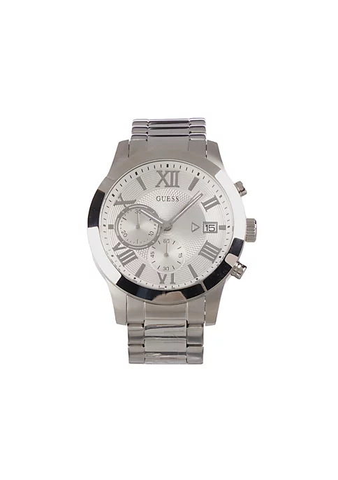 Guess Mens Classic W0668G7 Chronograph Silver Dial Watch 1 Guess Mens Classic W0668G7 Chronograph Silver Dial Watch