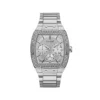 Guess Mens GW0094G1 Crystal Accented Stainless Steel Watch