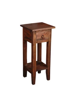 The Hamptons Collection 25.75" Brown Raftwood Cottage Narrow Side Table with Drawer -Cheap GUESS® Store Belk 736