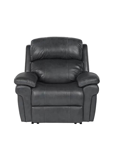 The Hamptons Collection 51" Black Leather Power Reclining Chair 1 The Hamptons Collection 51" Black Leather Power Reclining Chair