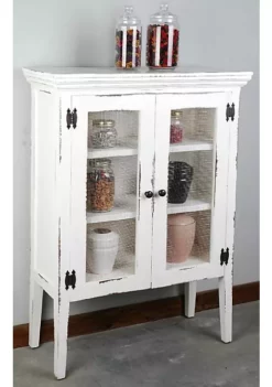 The Hamptons Collection 48" Antique White Sunset Tradinmg 2 Wire Door Cottage-Country Cabinet 6 The Hamptons Collection 48" Antique White Sunset Tradinmg 2 Wire Door Cottage-Country Cabinet -Cheap GUESS® Store Belk 808