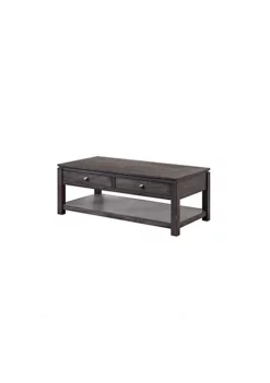 The Hamptons Collection 50” Gray Rectangular Wooden Coffee Table with Drawers and Shelf 7 The Hamptons Collection 50” Gray Rectangular Wooden Coffee Table with Drawers and Shelf -Cheap GUESS® Store Belk 818