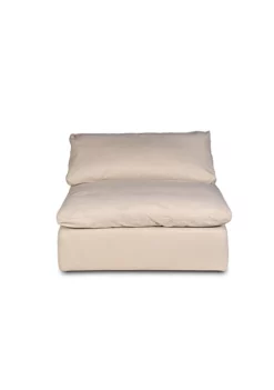 The Hamptons Collection 3-Pieces Tan Fabric Cloud Puff Sofa Sectional Modular Chair Square Slipcovers 44" -Cheap GUESS® Store Belk 880