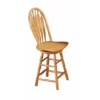 The Hamptons Collection 40” Light Oak Brown Swivel Barstool