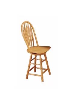 The Hamptons Collection 40” Light Oak Brown Swivel Barstool -Cheap GUESS® Store Belk 912