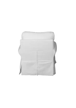 The Hamptons Collection 36” Pure White Fabric Slipcovered Swivel Rocking Chair -Cheap GUESS® Store Belk 924