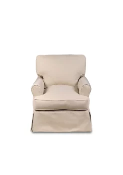 The Hamptons Collection 34” Beige Horizon Slipcovered T-Cushion Chair 7 The Hamptons Collection 34” Beige Horizon Slipcovered T-Cushion Chair -Cheap GUESS® Store Belk 940