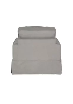 The Hamptons Collection 36" Gray Fabric Elegant Sunset Trading Americana Comfortable Slip Covered Chair -Cheap GUESS® Store Belk 954