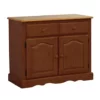 The Hamptons Collection Sunset Trading Keepsake Buffet Nutmeg Light Oak