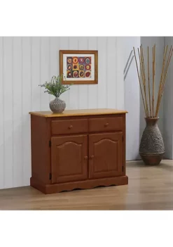 The Hamptons Collection Sunset Trading Keepsake Buffet Nutmeg Light Oak -Cheap GUESS® Store Belk 993